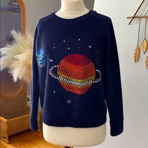 Topshop Embellished Sweater